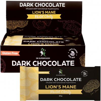 Dark Chocolate Bar Mental Clarity 12x85g