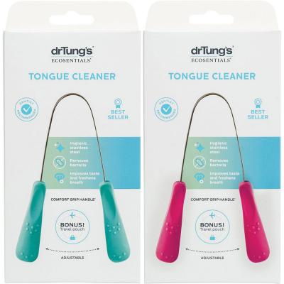 Tongue Cleaner Stainless Steel (Colour May Vary)