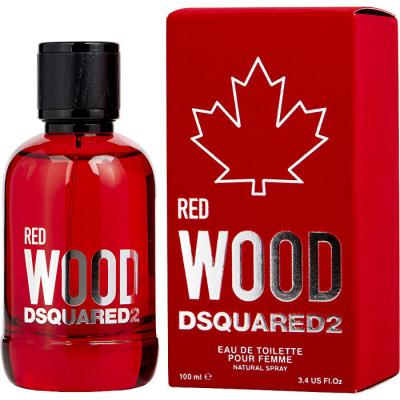 Dsquared2 Wood Red Pour Femme Eau De Toilette 100ml