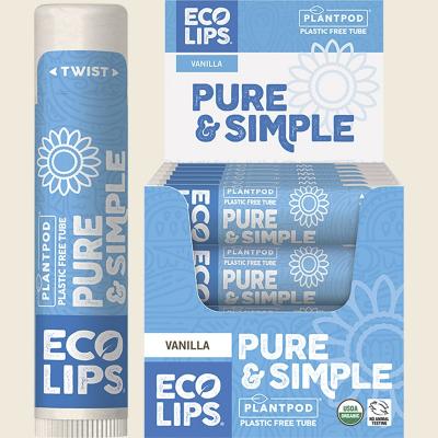 Lip Balm Display Pure & Simple Vanilla 24x4.25g