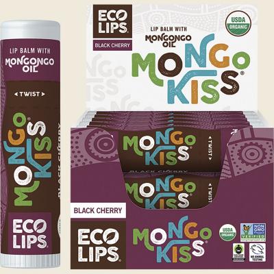 Lip Balm Display Mongo Kiss Black Cherry 15x7g
