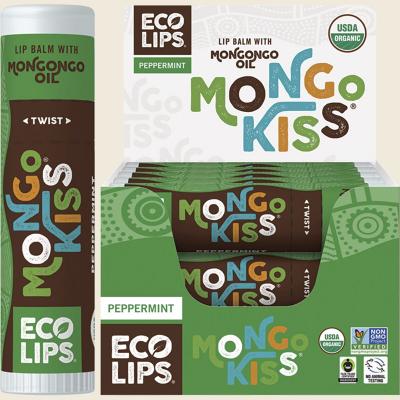 Lip Balm Display Mongo Kiss Peppermint 15x7g Lip Balm Display Mongo Kiss Peppermint 15x7g