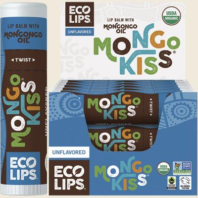 Lip Balm Display Mongo Kiss Unflavoured 15x7g