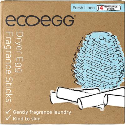 Dryer Eggs Fragrance Sticks Refill Fresh Linen 4pk