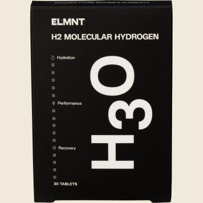 H2 Molecular Hydrogen Water Tablets Natural 30pk
