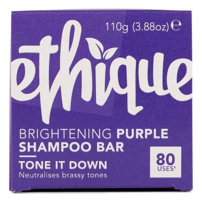 Solid Shampoo Bar Tone It Down Purple 110g