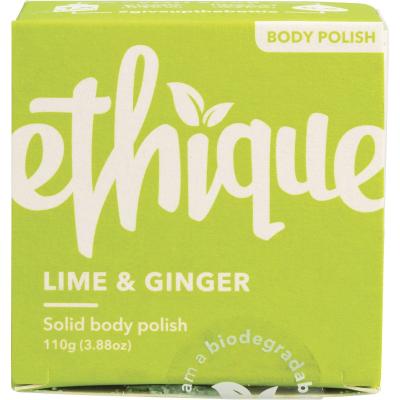 Solid Body Polish Bar Lime & Ginger 110g