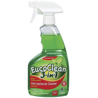 Anti-bacterial Spray 3-in-1 Eucalyptus 750ml