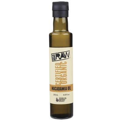 Macadamia Oil Extra Virgin Cold Pressed Unrefined 250ml