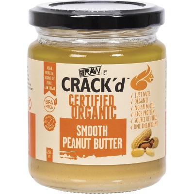 Crack'd Smooth Peanut Butter 250g