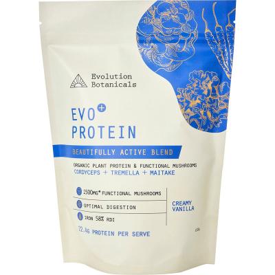 EVO+ Protein Functional Mushrooms Creamy Vanilla 450g