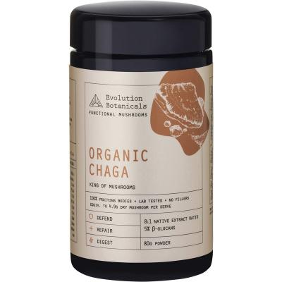 Organic Chaga King of Mushrooms 80g