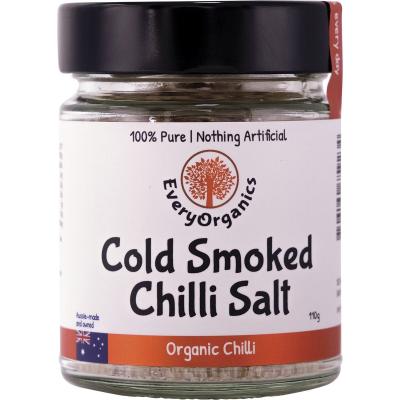 Cold Smoked Chilli Salt Organic Chilli 110g