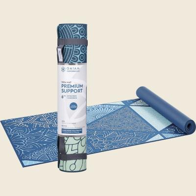 Yoga Mat Premium Support 6mm Sea Glass 61cm x 173cm