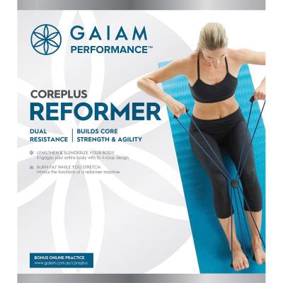 Pilates Reformer 4-Loop Design and Multiple Grips