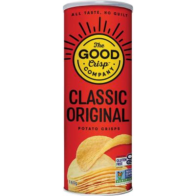 Potato Crisps Classic Original 8x160g