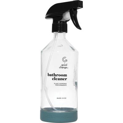 Glass Bottle with Spray Trigger Bathroom Cleaner 6x500ml