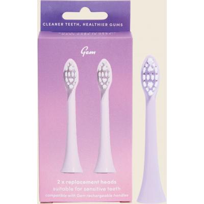 Electric Toothbrush Replacement Heads Rose 2pk