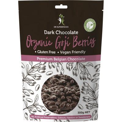 Goji Berries Organic Dark Chocolate 300g