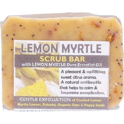 Soap Scrub Bar Lemon Myrtle 140g