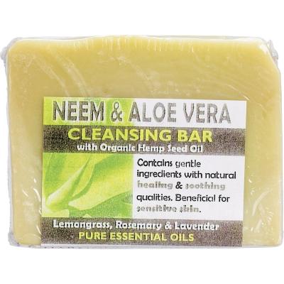 Soap Cleansing Bar Neem & Aloe Vera 140g