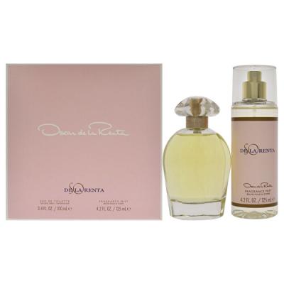 Oscar De La Renta So De La Renta 2pc Set = Eau De Toilette & Fragrance Mist 125ml 100ml