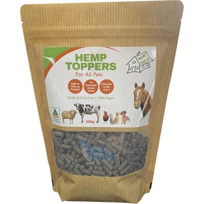 Hemp Toppers for All Pets 500g
