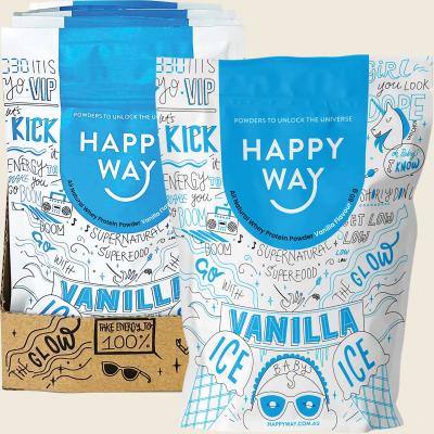 Whey Protein Powder Vanilla 6x60g