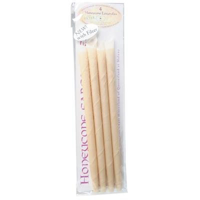 Ear Candles with Filter 100% Unbleached Cotton 4pk