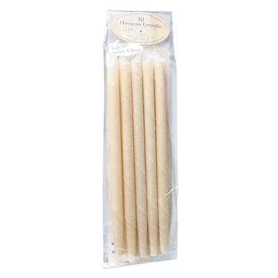 Ear Candles with Filter 100% Unbleached Cotton 10pk