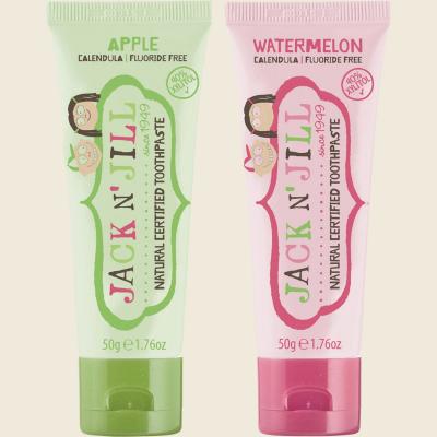 Toothpaste Children Two Flavour Pk Apple & Watermelon 6x50g