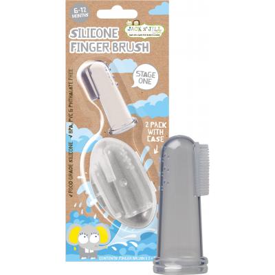 Silicone Fingerbrush 8x2pk
