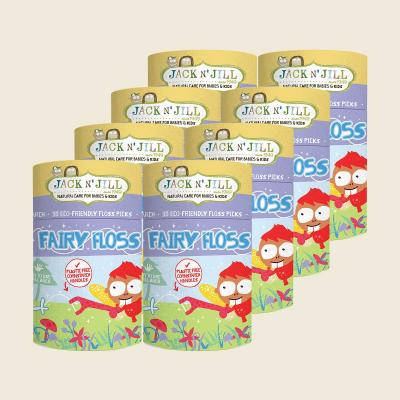 Fairy Floss Picks Strawberry 8x30pcs