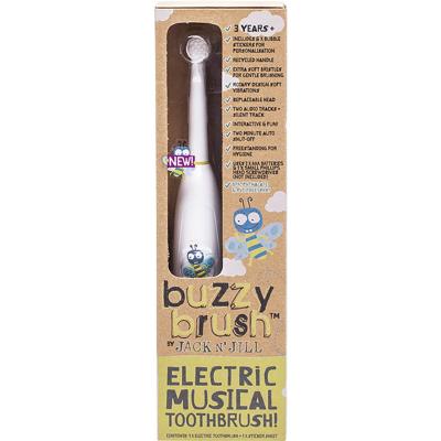 Electric Musical Toothbrush Buzzy Brush 3 Years + x8