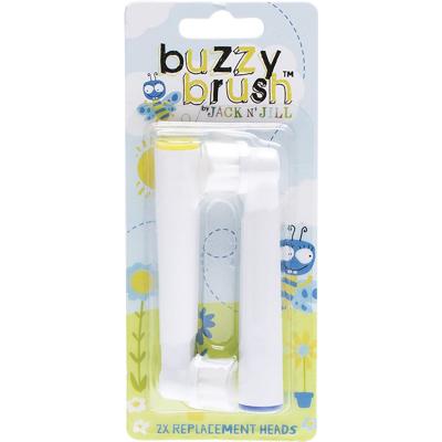 Replacement Heads Buzzy Brush 8x2pk