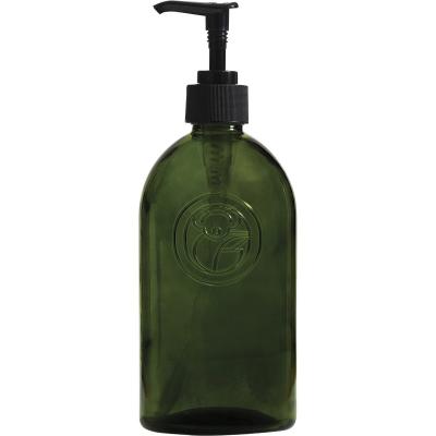 Apothecary Glass Bottle with Pump 6x500ml