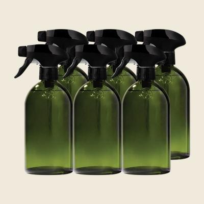 Apothecary Glass Bottle with Spray Trigger 6x500ml