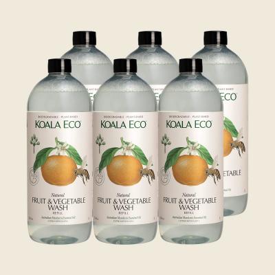 Fruit & Vegetable Wash Mandarin 6x1L