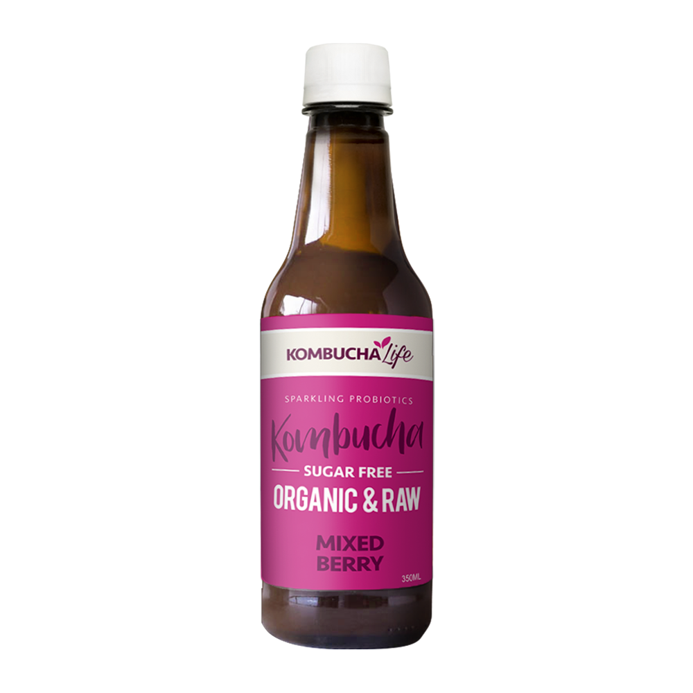 KOMBUCHA LIFE Organic & Raw Mixed Berry 12X350ml