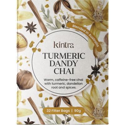 Herbal Tea Bags Turmeric Dandy Chai 32pk