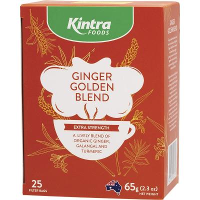 Herbal Tea Bags Ginger Golden Blend 25pk