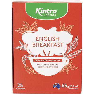 Herbal Tea Bags English Breakfast 25pk