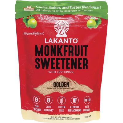 Golden Monkfruit Sweetener 200g