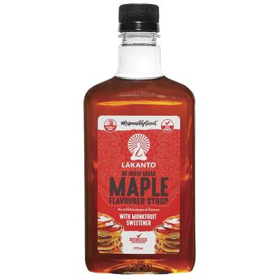 Maple Flavoured Syrup with Monkfruit Sweetener 375ml
