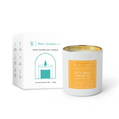 Raw Beauty Pumpkin Spice Latte Soy Candle 285g
