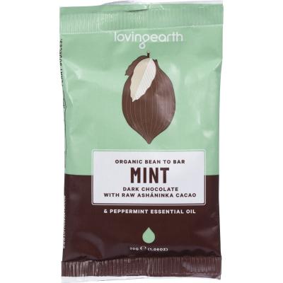 Mint Dark Chocolate with Raw Ashaninka Cacao 16x30g