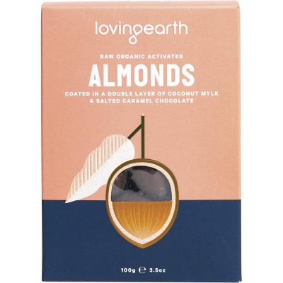 Almonds In Mylk & Salted Caramel Choc 100g