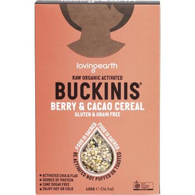 Buckinis Berry & Cacao Cereal 400g