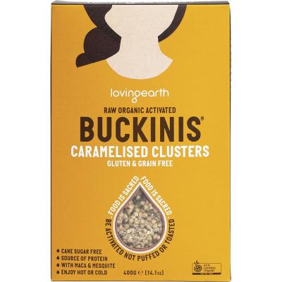 Buckinis Caramelised Clusters 400g