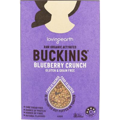 Buckinis Blueberry Crunch 400g